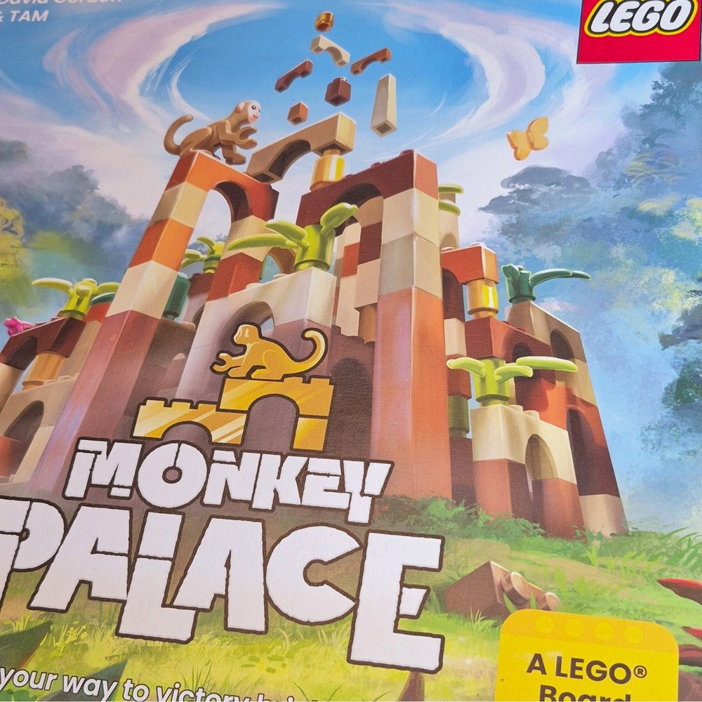LEGO The Monkey Palace Board Game Used InComplete Set no figures no guarantees